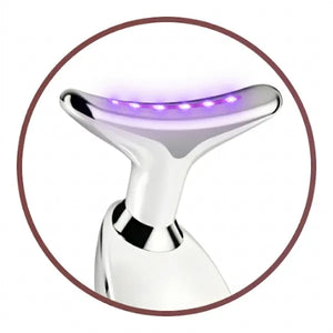 Purple LED light therapy icon for dual healing and barrier repair by Skin Revive.